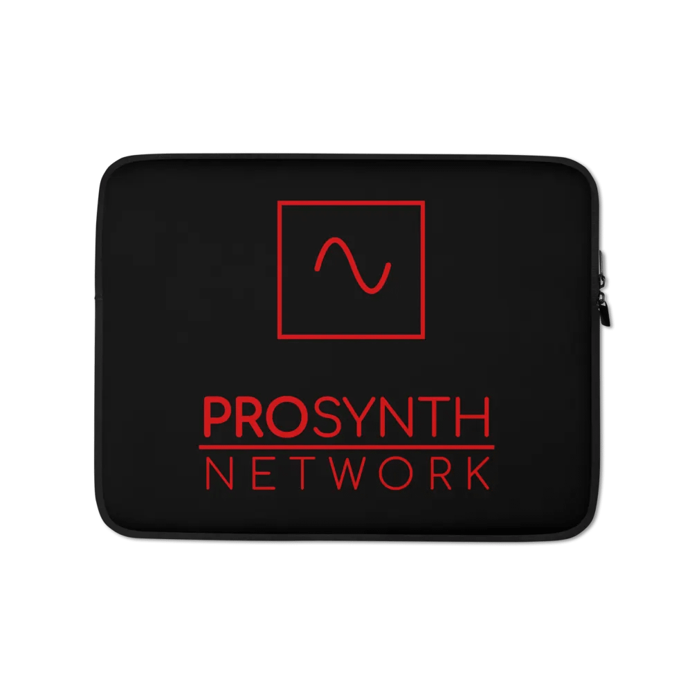 Pro Synth Network Laptop Sleeve product image (1)
