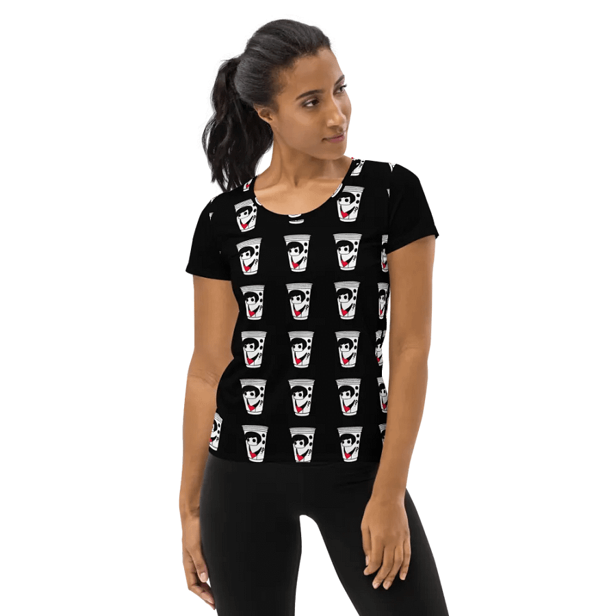 Happy Cup All-Over Women's Athletic Tee product image (1)