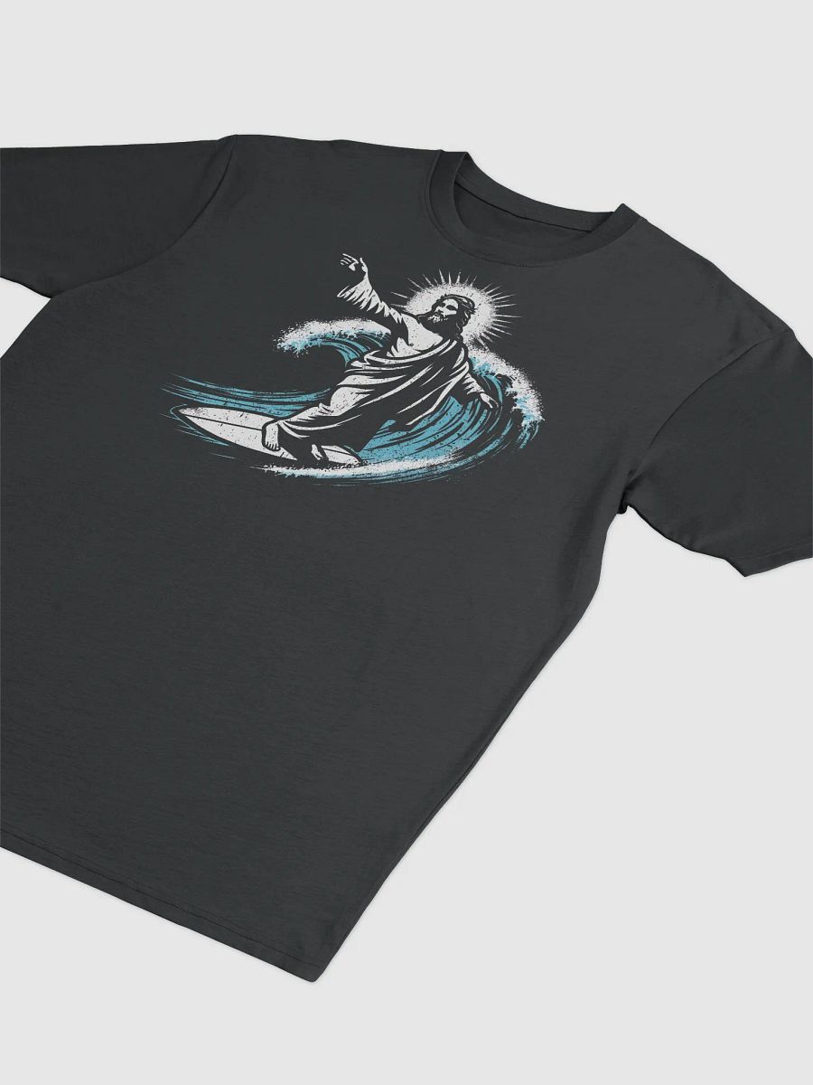 Rising Wave Surfer Jesus Mens Tee product image (3)