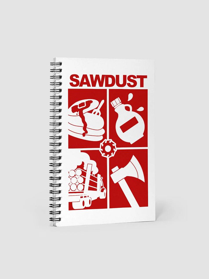 4 Square (red) Notebook product image (1)