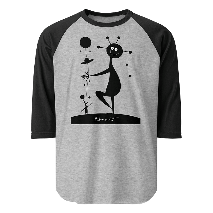 Tultex Fine Jersey Raglan Tee product image (1)