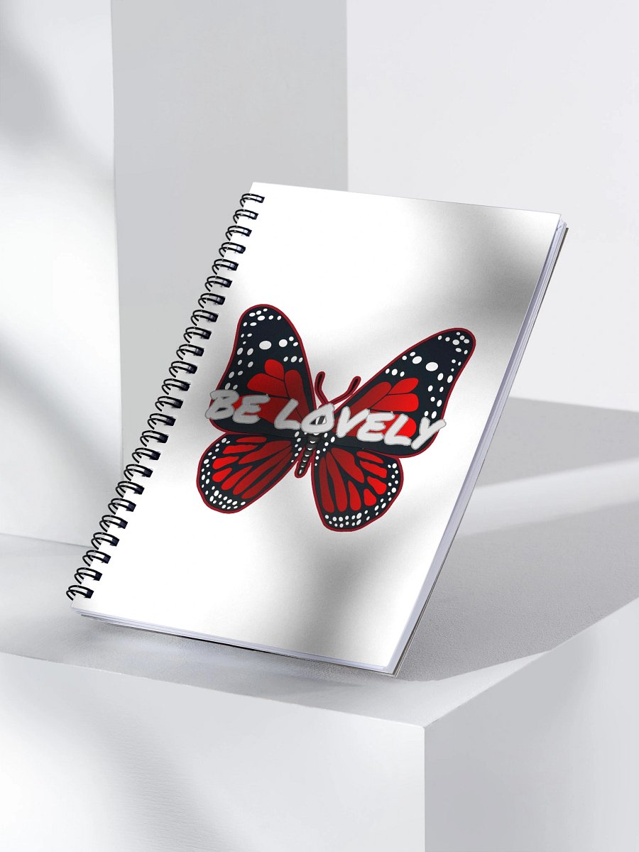 Be Lovely Butterfly Notebook product image (3)