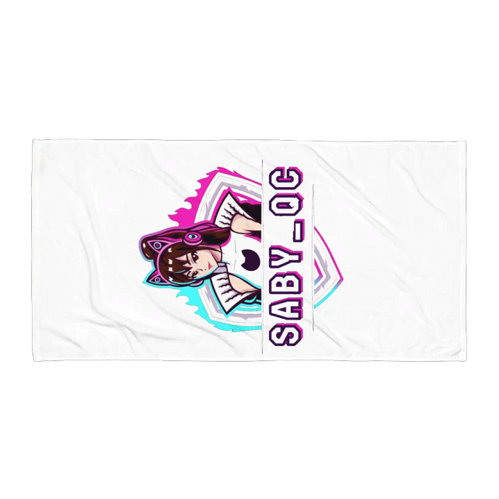 SABY-QC Anime Logo Sublimated Towel product image (1)