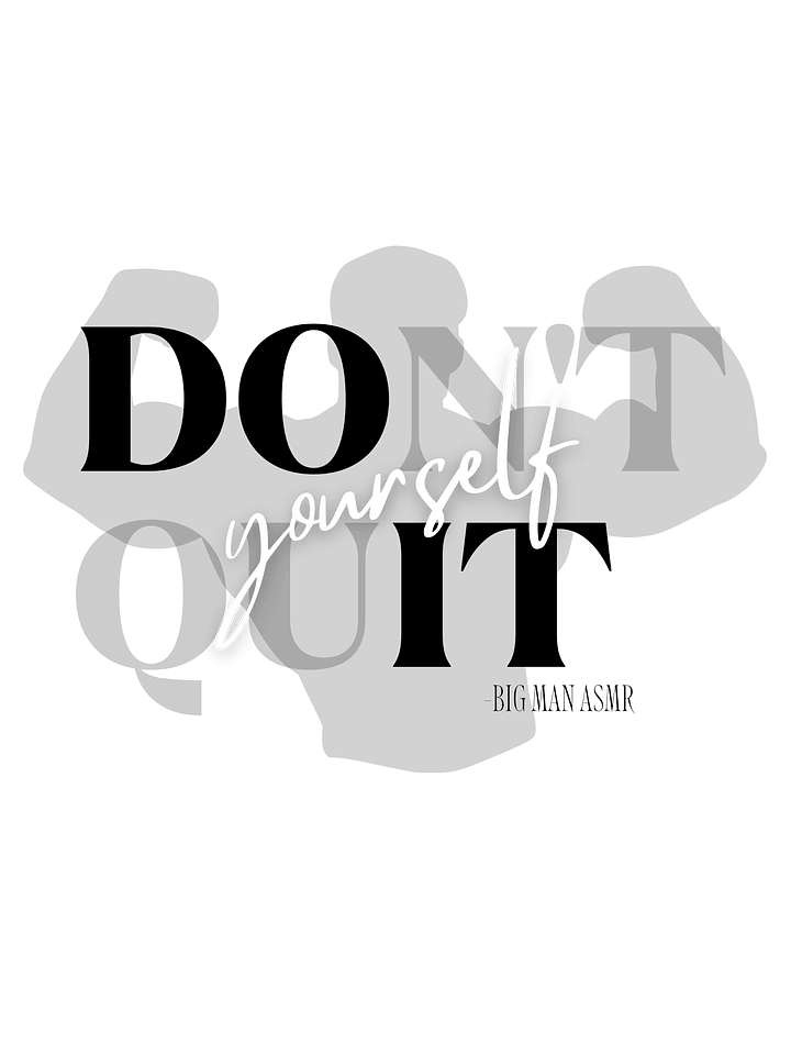 DO IT (Don't Quit Yourself) product image (1)