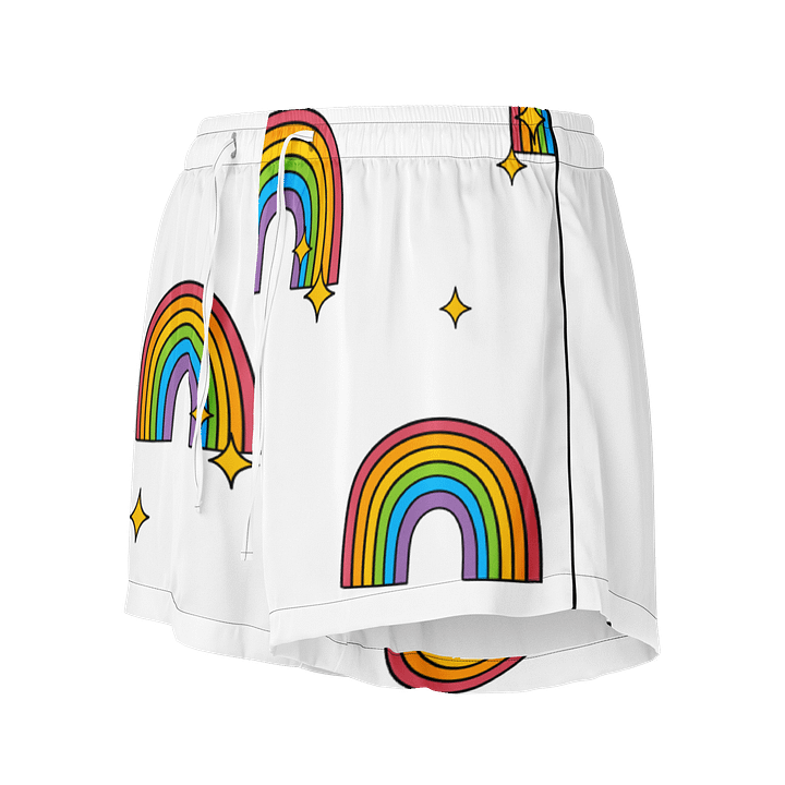 Starry Rainbow Dreams Women's Pajama Shorts product image (1)