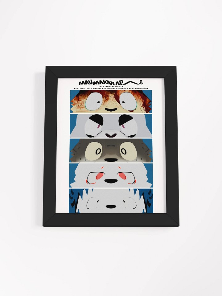 MMA | KS PROJECT Poster (Framed) product image (1)