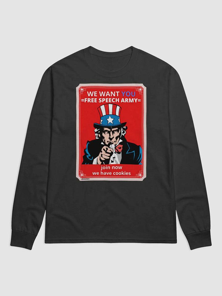 WE WANT YOU FOR FREE SPEECH ARMY product image (1)