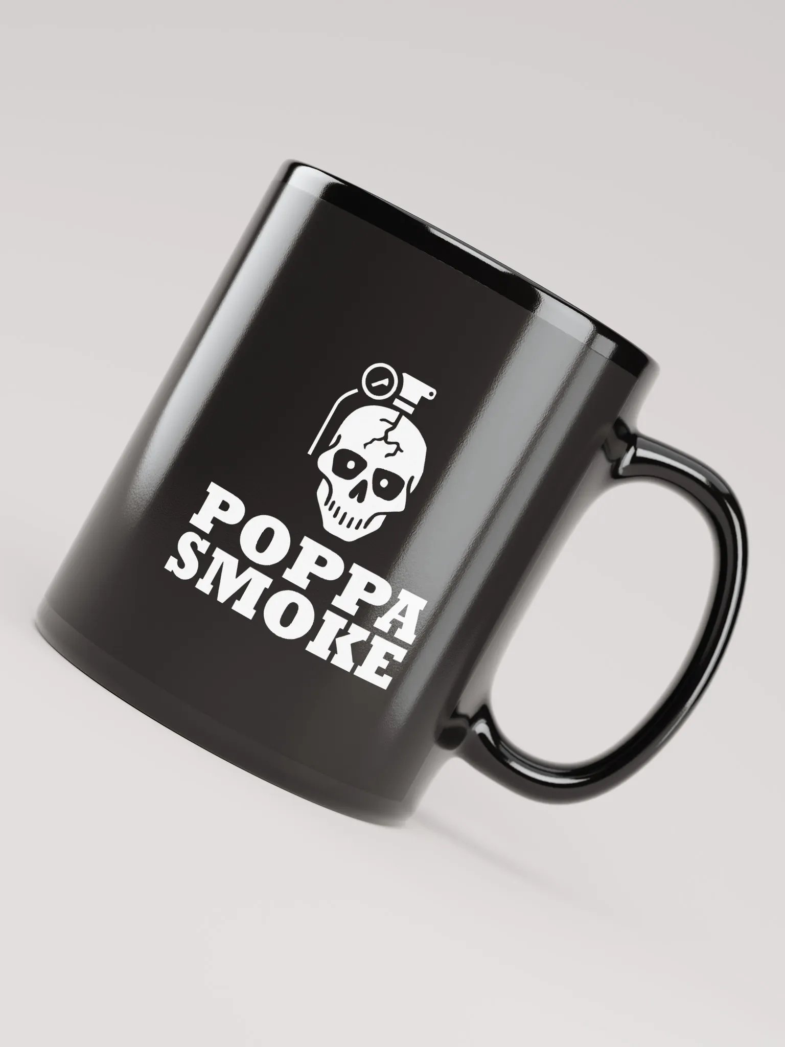 Poppa coffee mug with Air Knife logo product image (4)