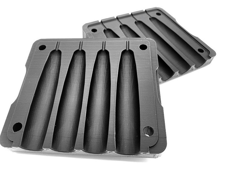 STACK BLOCK - SLIM TAPER PERFECTO (4 Stackable Cannagar Molds) product image (2)