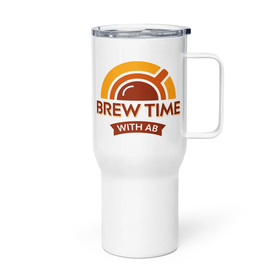 Brew Time Travel Mug w/ Handle product image (3)