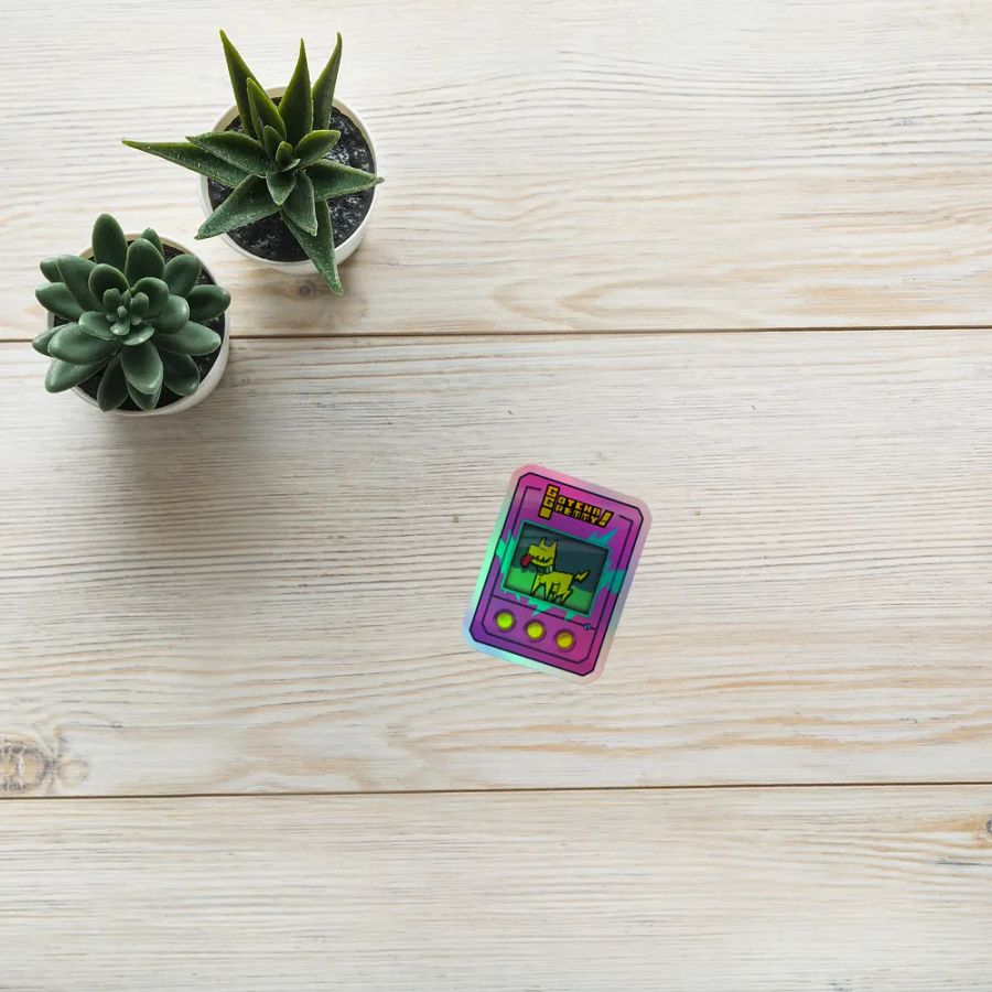 Gotcha Gremmy! [RARE Pink/Teal] - Sticker product image (8)
