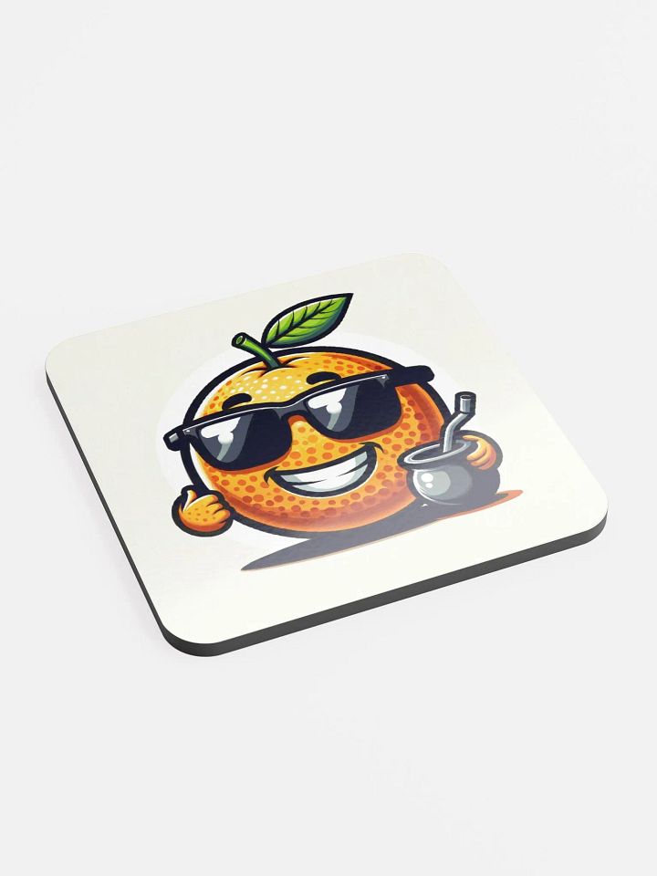 Tangerine Mate Coaster product image (2)