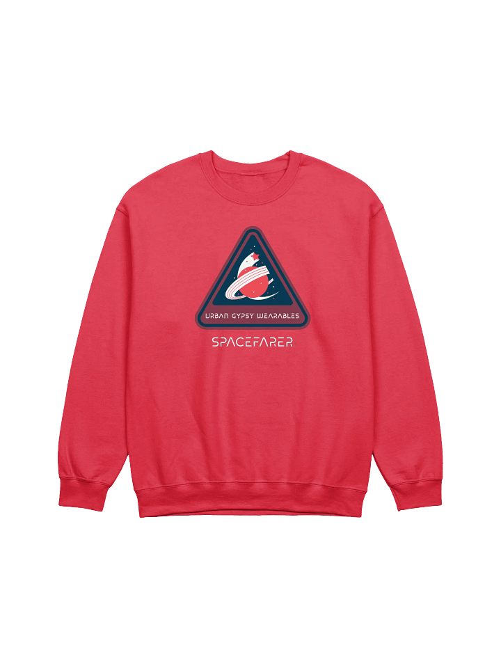 Spacefarer Galaxy Crewneck Sweatshirt product image (1)
