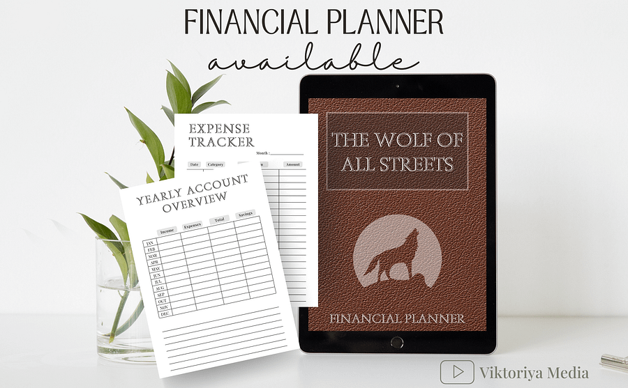 Wolf of Wall Street - Digital Financial Planner product image (4)