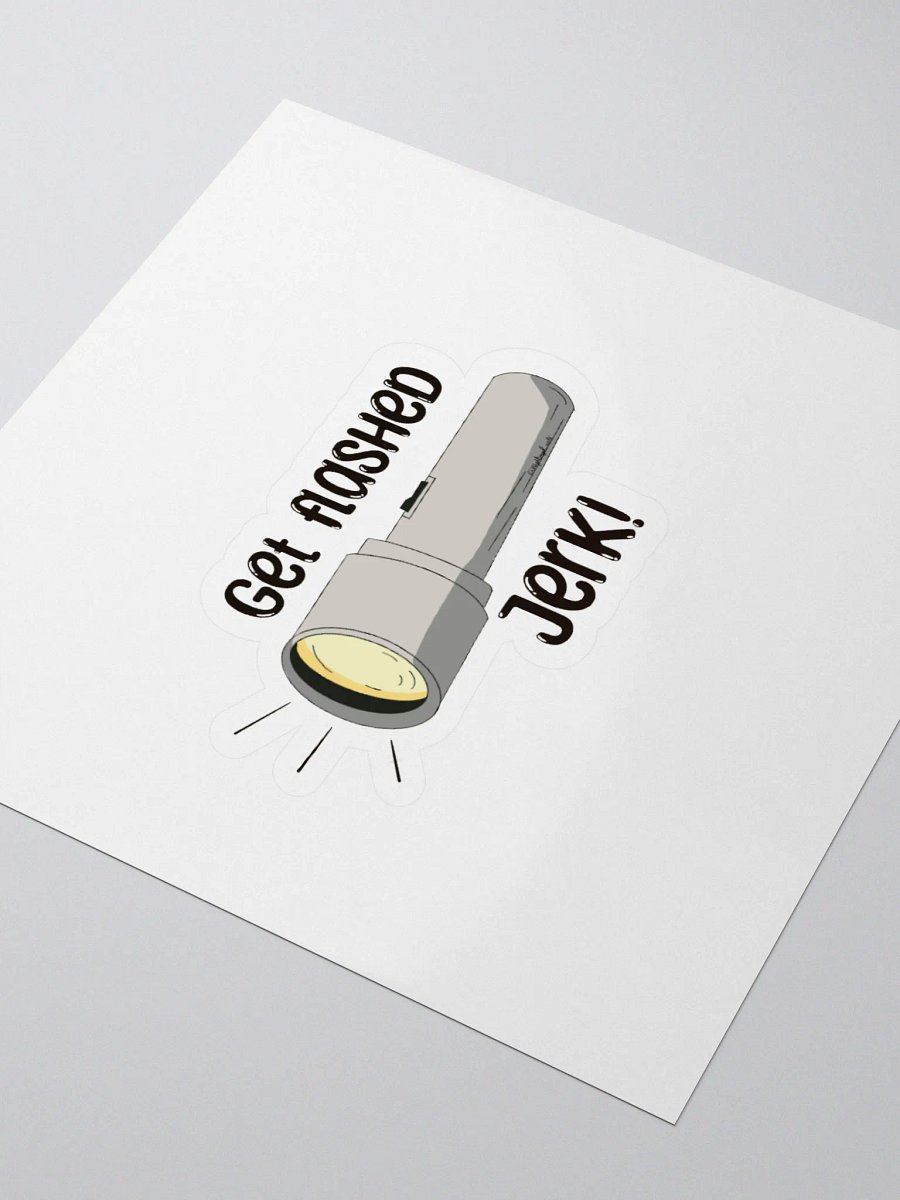 Get Flashed Jerk Sticker product image (3)