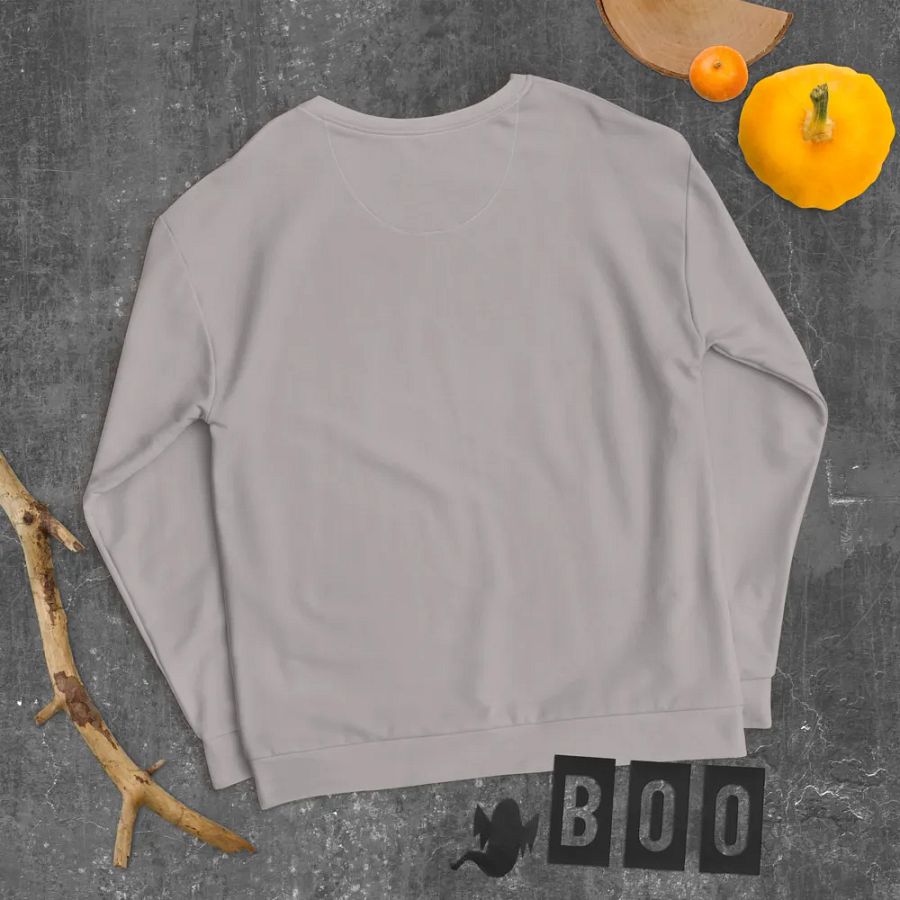 Plain Gray True Summer Unisex Recycled Polyester Heavyweight Premium Sweatshirt by Treasure Pie product image (11)