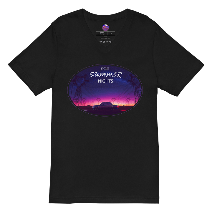 Summer Nights V Neck T product image (2)