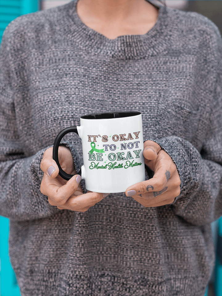 Mental health Matters Mindfulness Ceramic Mug product image (1)