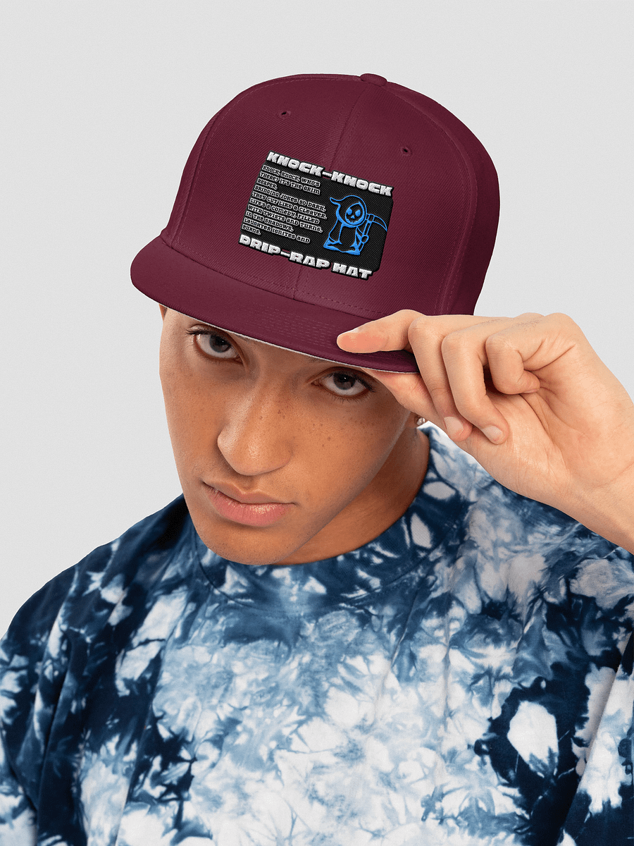 Grim Reaper Drip-Rap Snapback product image (31)