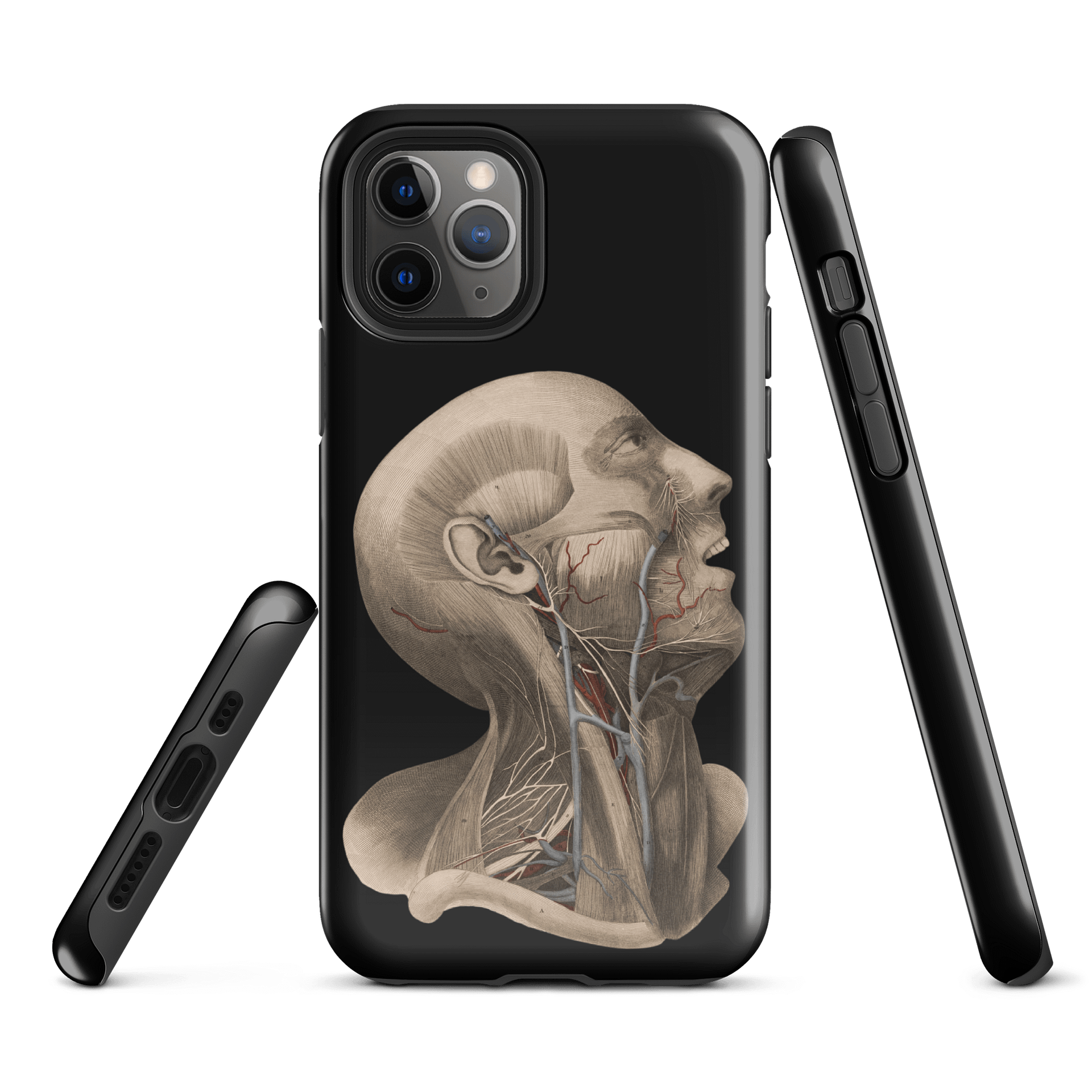 Anatomy Unleashed (Black Background) iPhone® Tough Case product image (3)