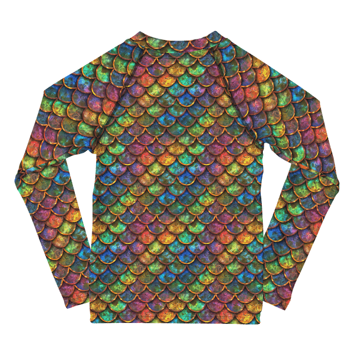 Wild Dragon Scale Kids Rash Guard #1 product image (2)