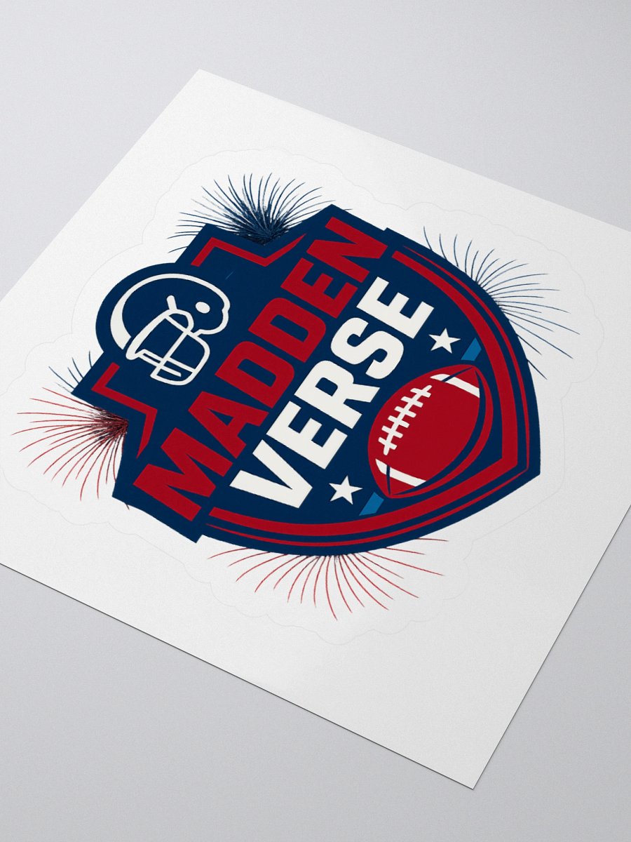 MADDEN VERSE RED WHITE & BOOM 2.0 STICKER product image (3)