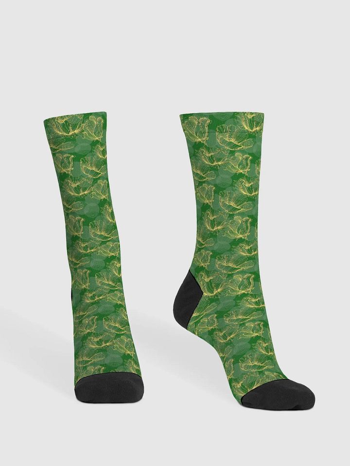 Golden Grove | Premium Sustainable Crew Socks product image (2)