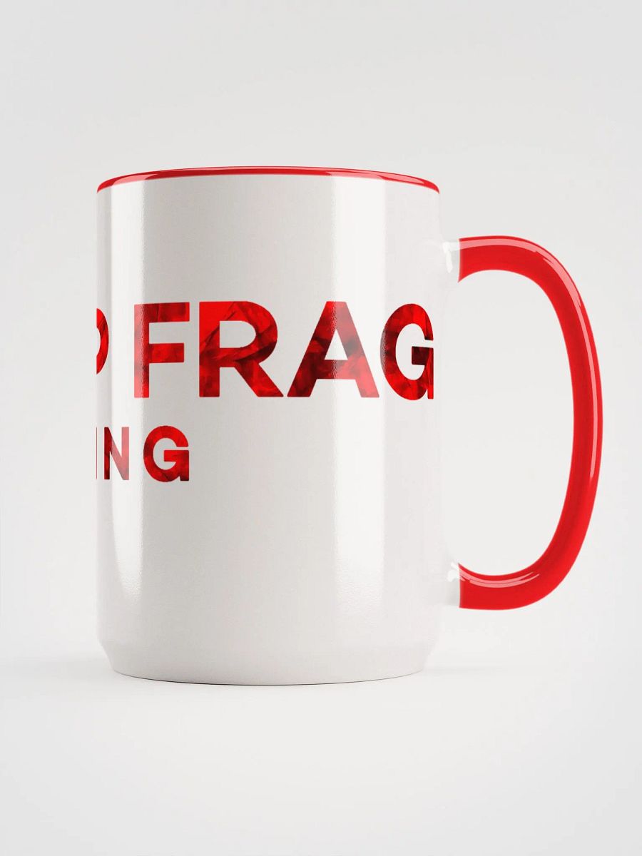TopFrag™ Red Ceramic Mug with Color Inside product image (3)