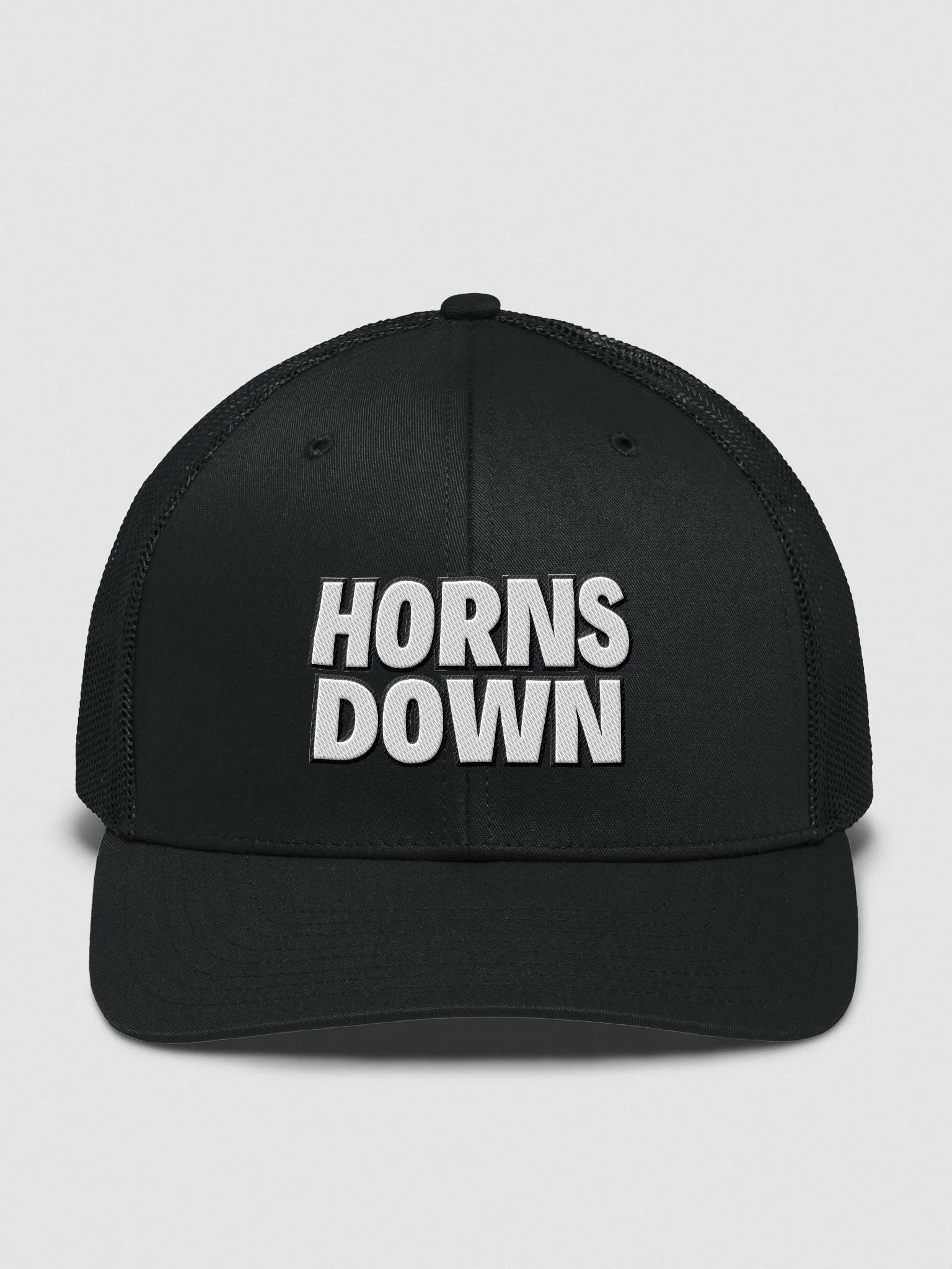 Bold Statement Snapback: HORNS DOWN product image (3)