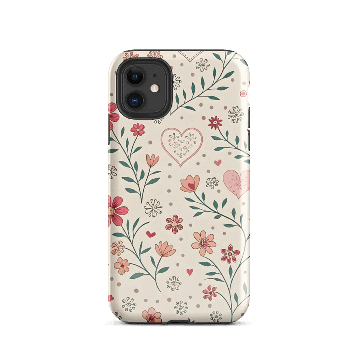 Heartfelt Blooms iPhone® Tough Case product image (24)