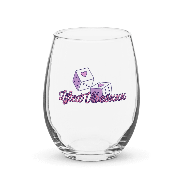 Pink XXX Stemless Wineglass product image (1)