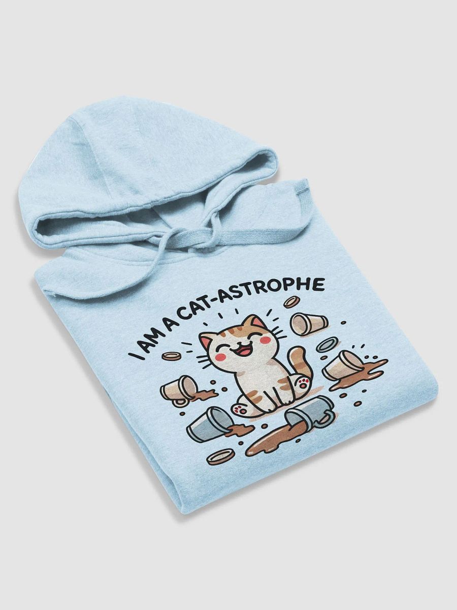 I am a cat-astrophe hoodie product image (5)