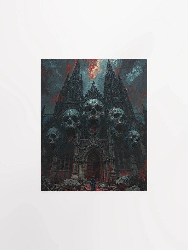 Cathedral of the Condemned Matte Poster product image (1)