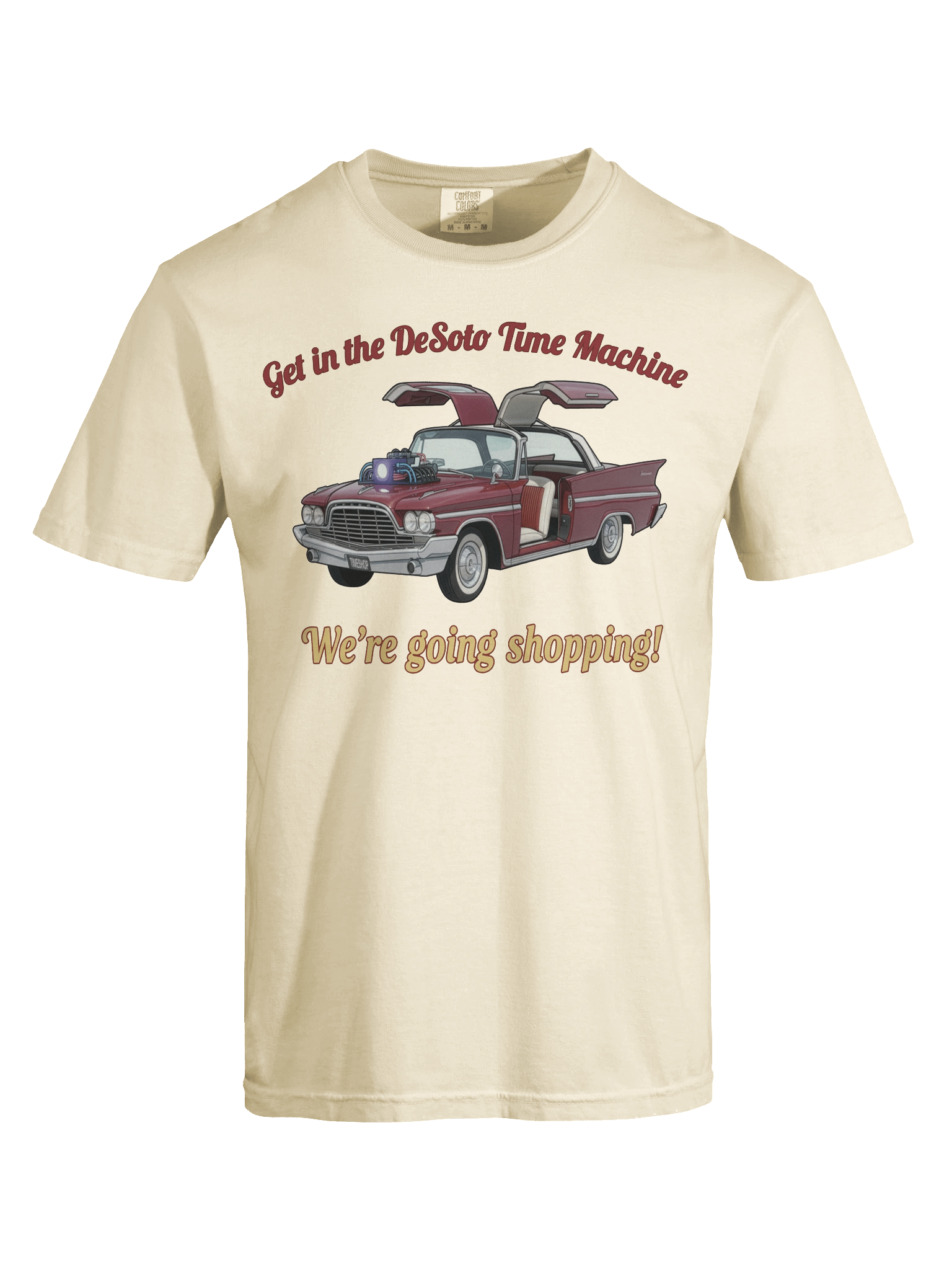 “Get in the DeSoto Time Machine – We’re Going Shopping” – Tee product image (57)