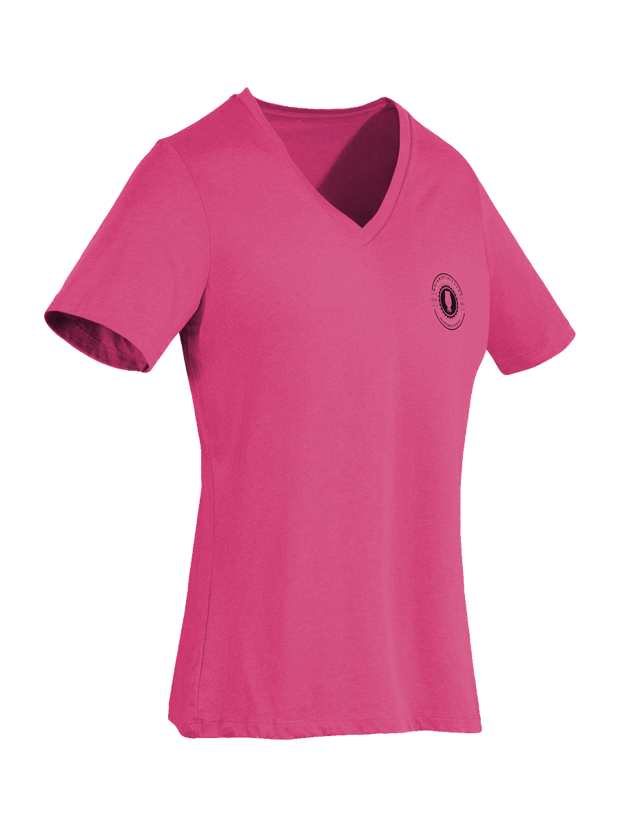 PREEETTY GOOD Back Logo Women's V-Neck T product image (25)