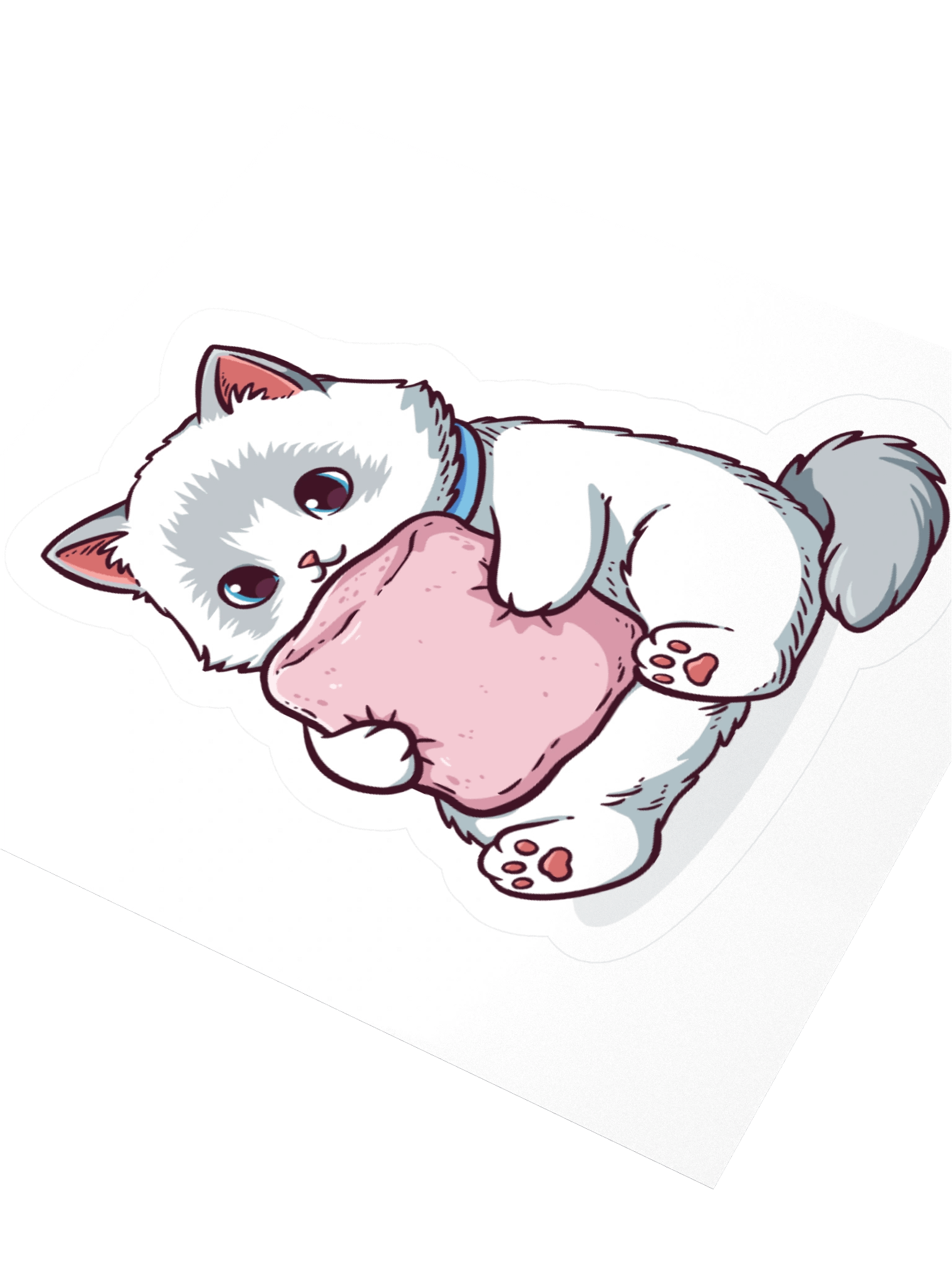 Ragdoll Kitten Marshmallow Stickers product image (9)