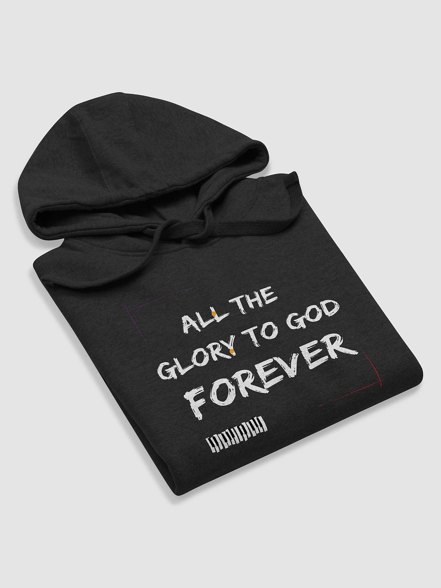 All the glory to God Forever (Black hoodie) product image (6)