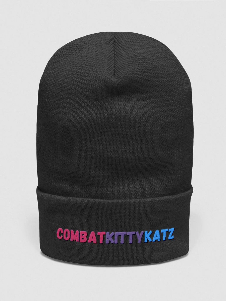 CombatKittyKatz Cuffed Beanie product image (1)