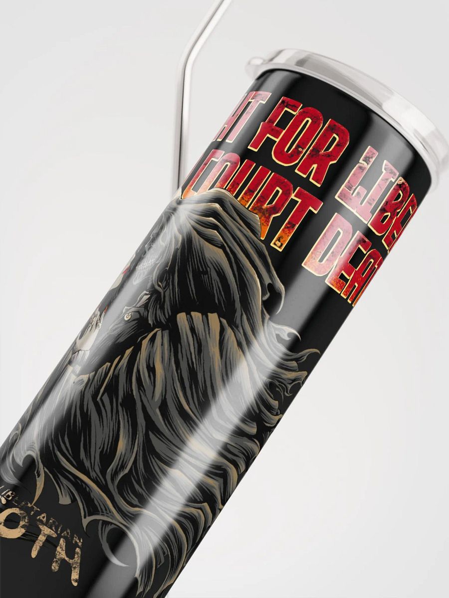 Courting Death Stainless Steel Tumbler product image (5)