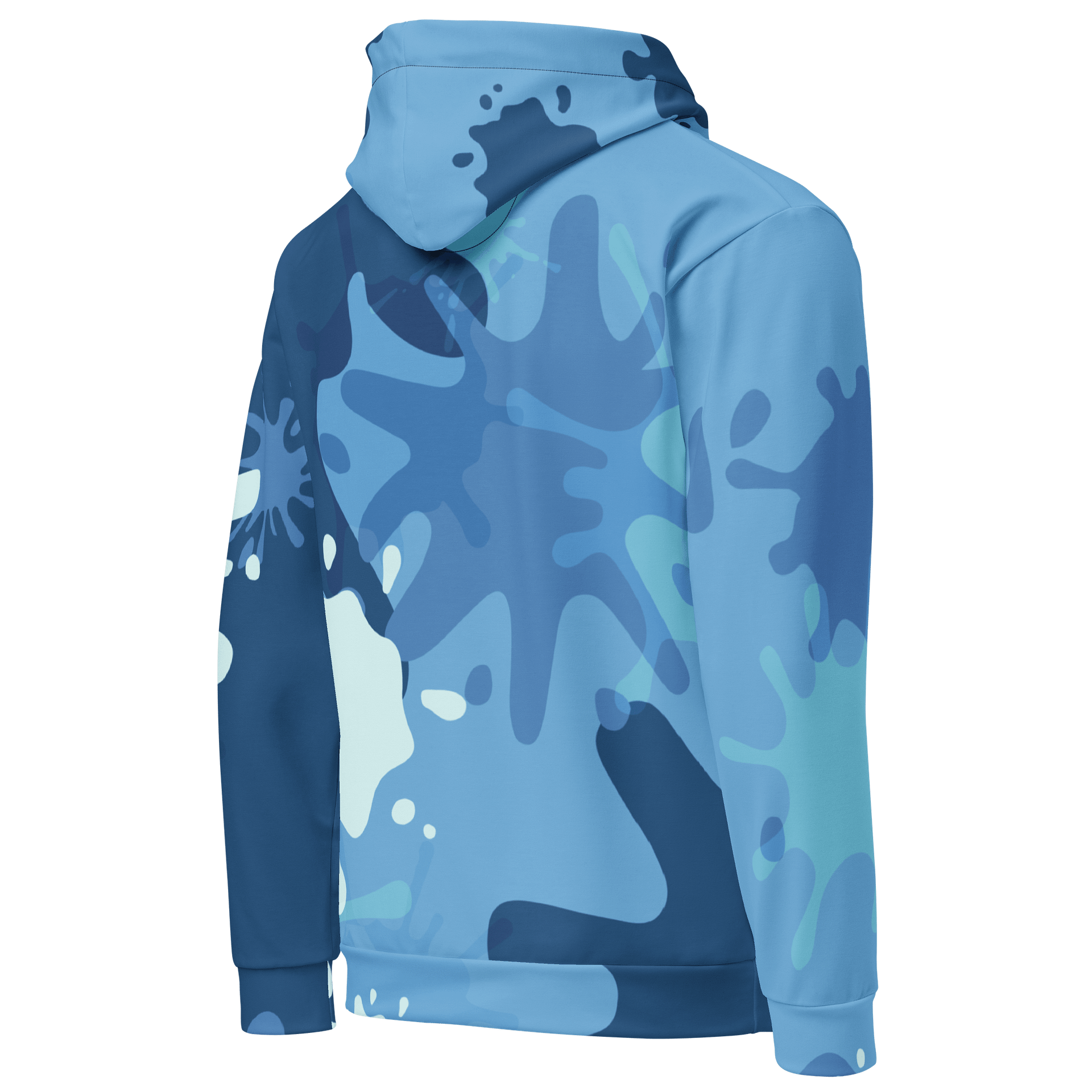 Chaos Splatter Hoodie - Blue product image (6)