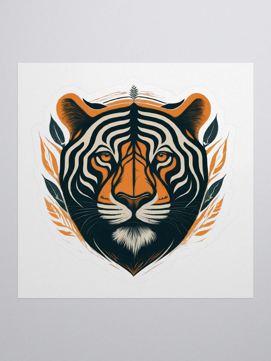 Tiger Stripes Kiss Cut Stickers product image (1)