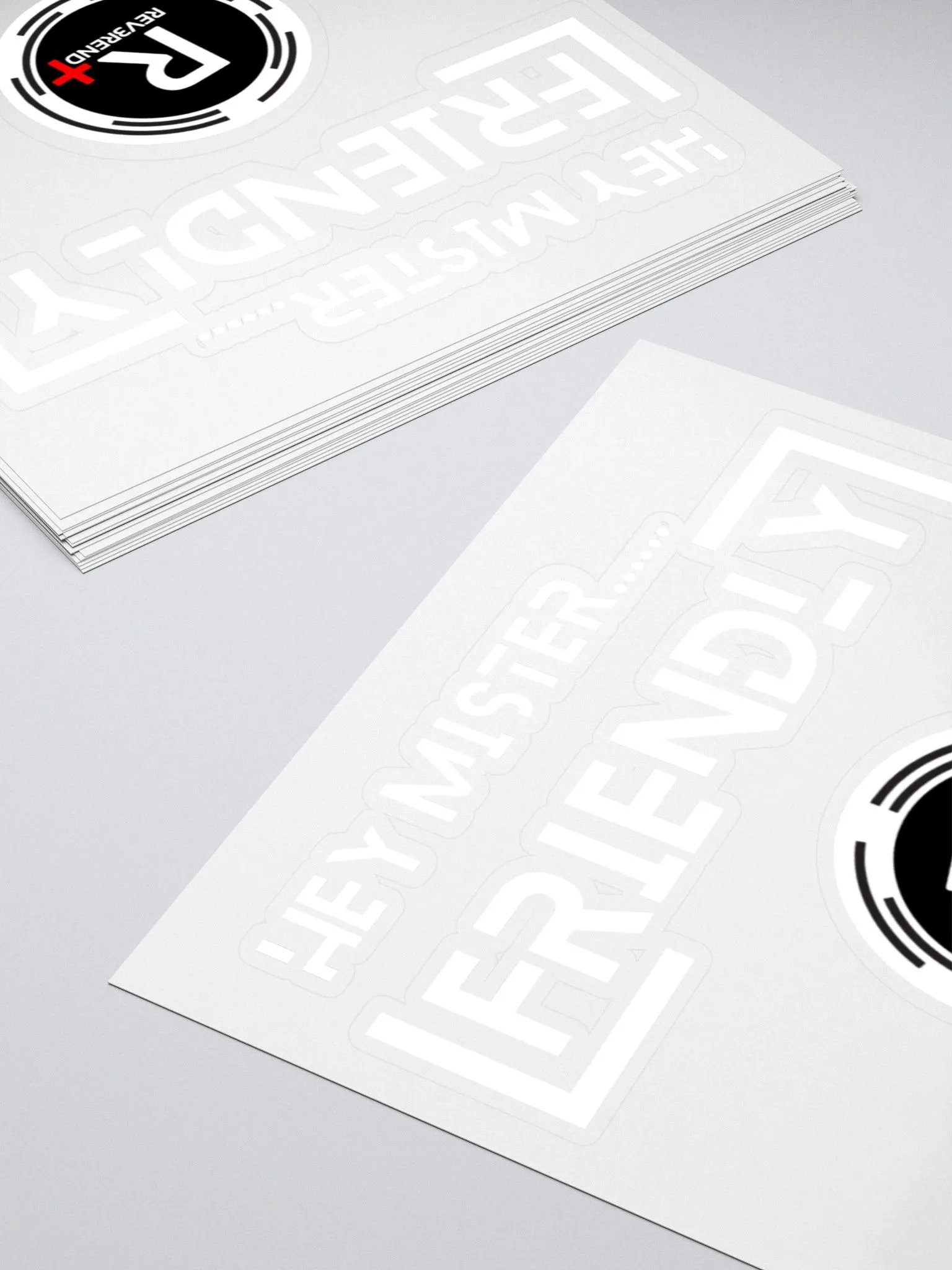 Friendly Reverend Kiss Cut Stickers product image (10)