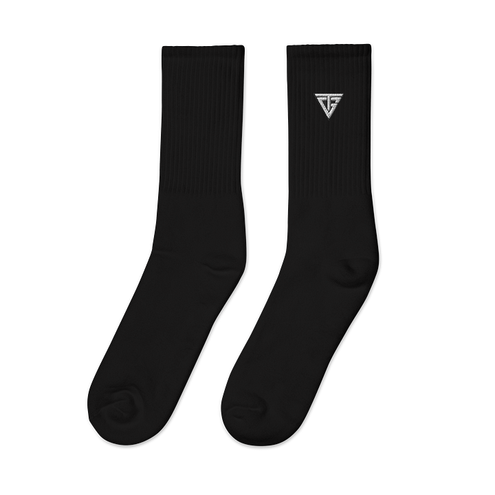 TFG Crest Sock White/Black product image (2)