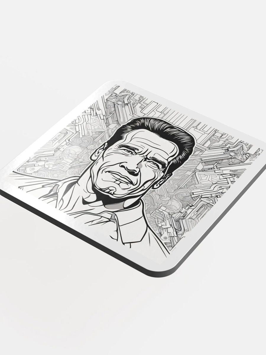 Futuristic Gentleman Coaster Set product image (4)
