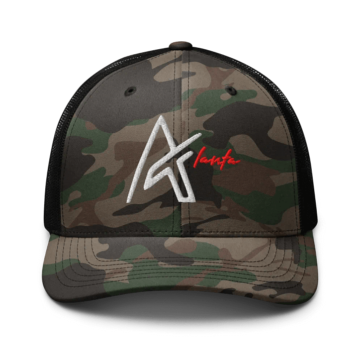 Atlanta Camouflage Trucker Hat product image (1)