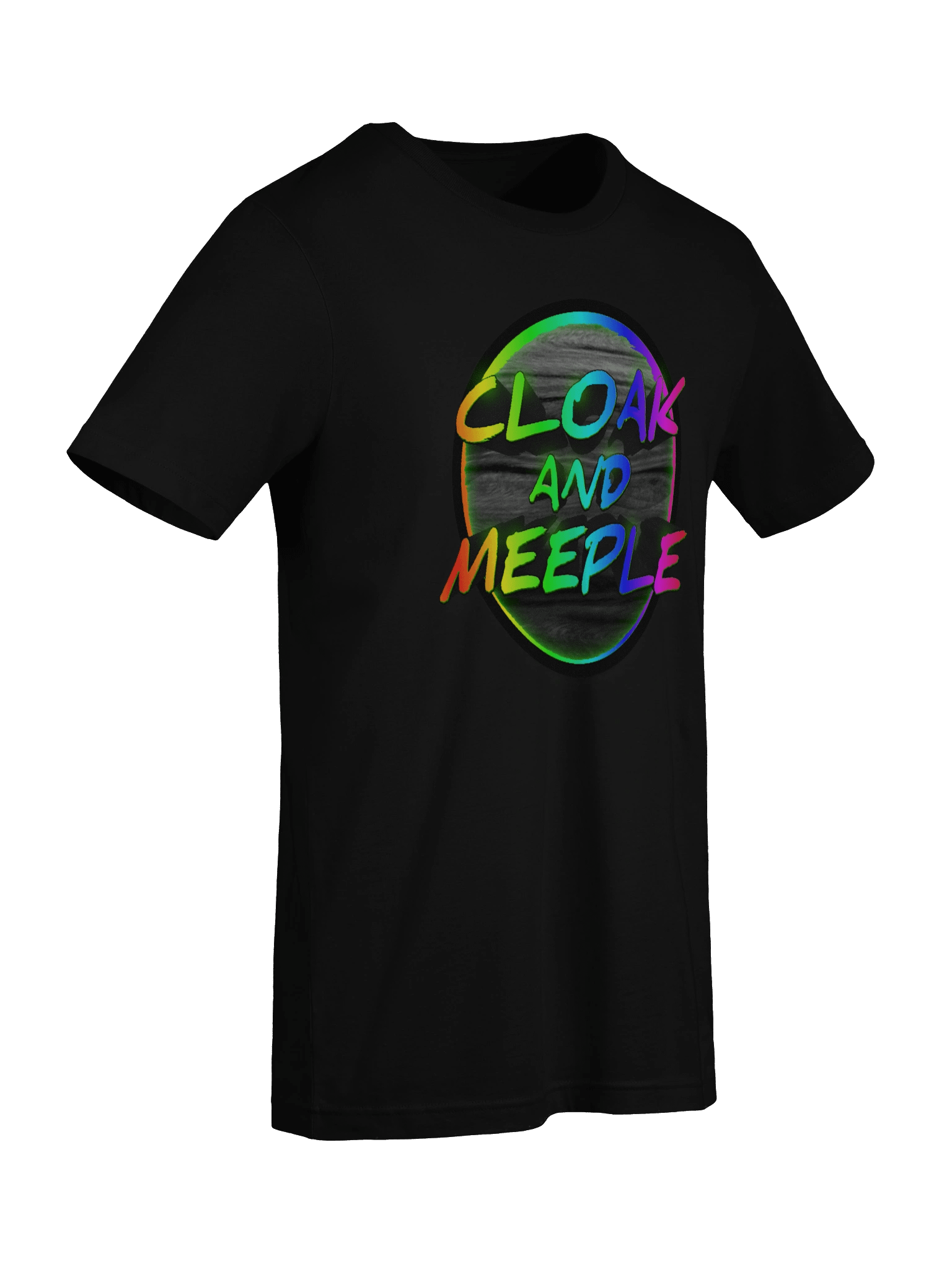 Vibrant Logo Wood Texture T-Shirt product image (3)