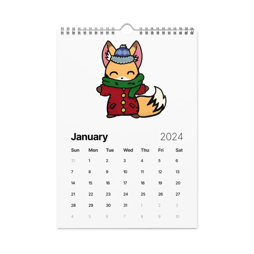 Fox Calendar product image (7)
