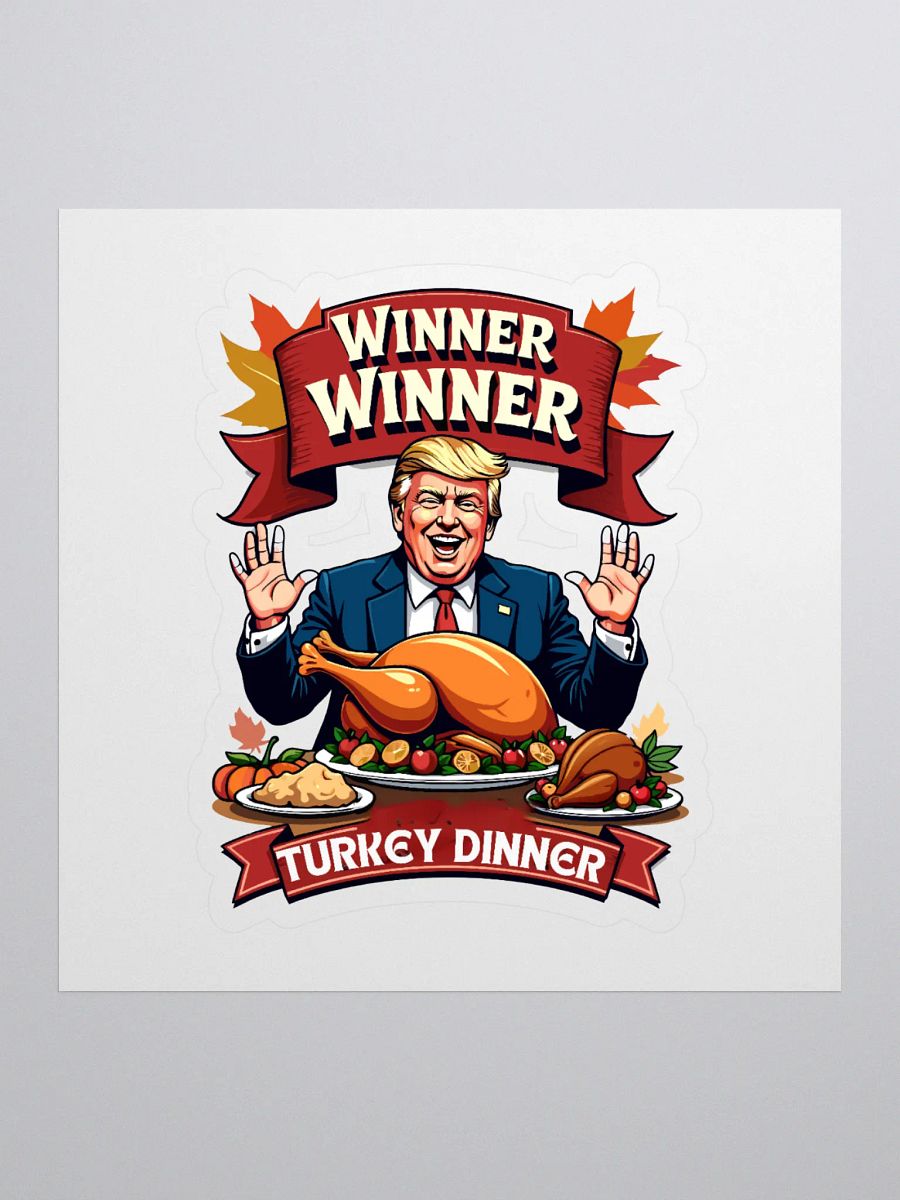 Winner Winner Turkey Dinner Stickers product image (1)