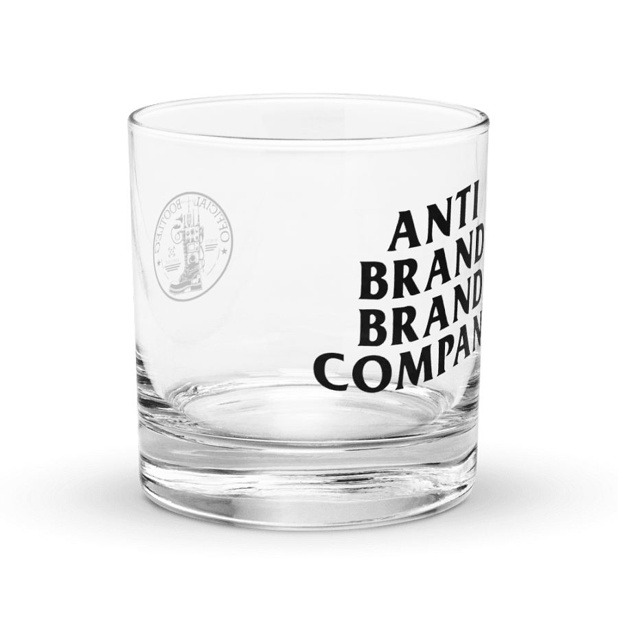 Anti Brand Brand Company Rocks Glass product image (1)