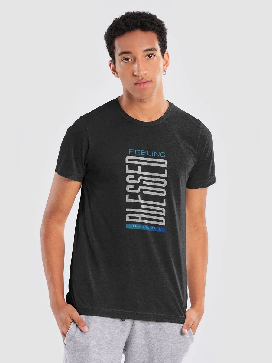 Feeling Blessed and Grateful Tri-Blend T-Shirt product image (7)